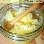 DIY Honey Lemon Facial Scrub