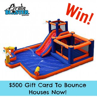 $500 Bounce Houses Now Gift Card Giveaway!