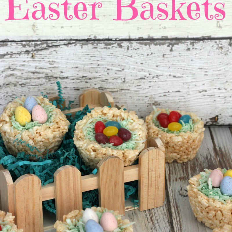 Rice Krispies Easter Baskets Recipe Must Have Mom