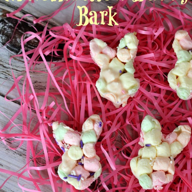 Easy Marshmallow Bunny Bark Recipe for Easter! Must Have Mom