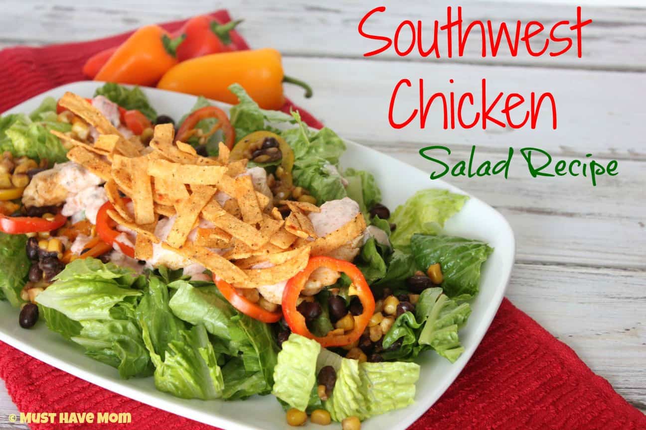 Southwest Chicken Salad Recipe - Must Have Mom