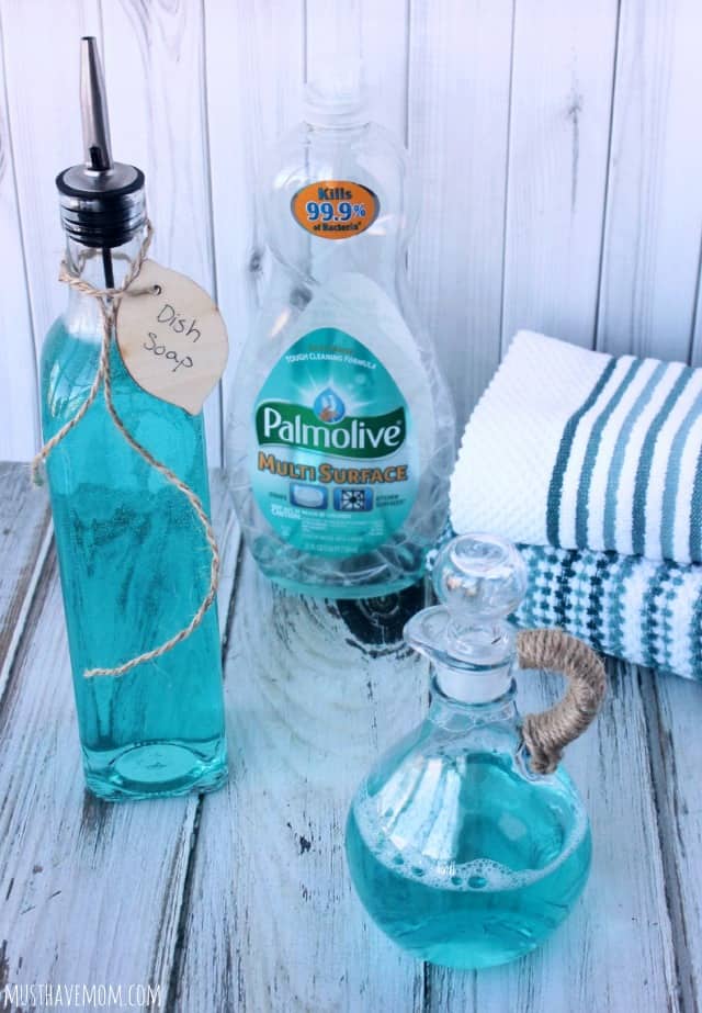 Easy DIY Nautical Dish Soap Bottles Must Have Mom