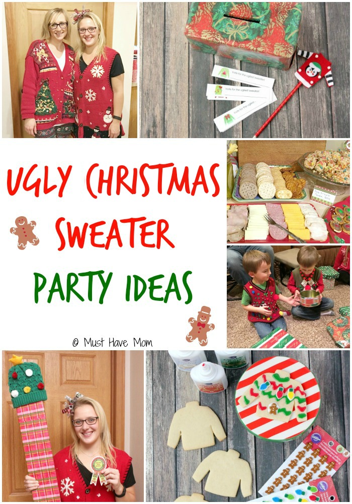 How To Host An Ugly Christmas Sweater Party! - Must Have Mom