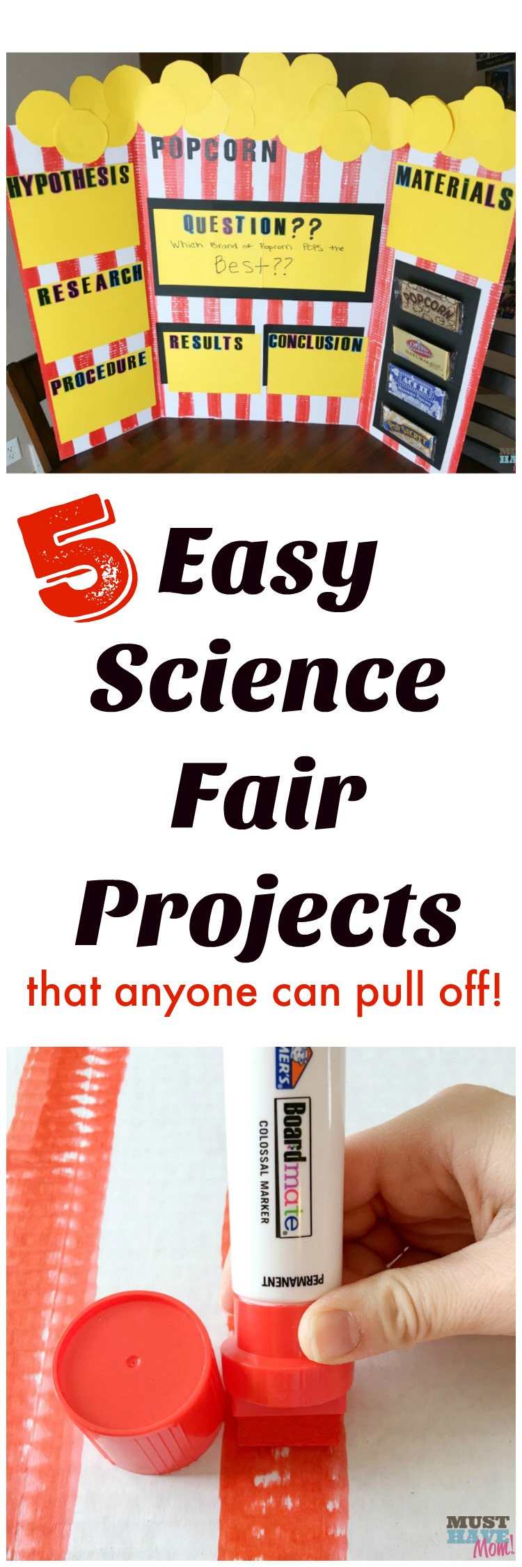 Super Easy Science Fair Projects