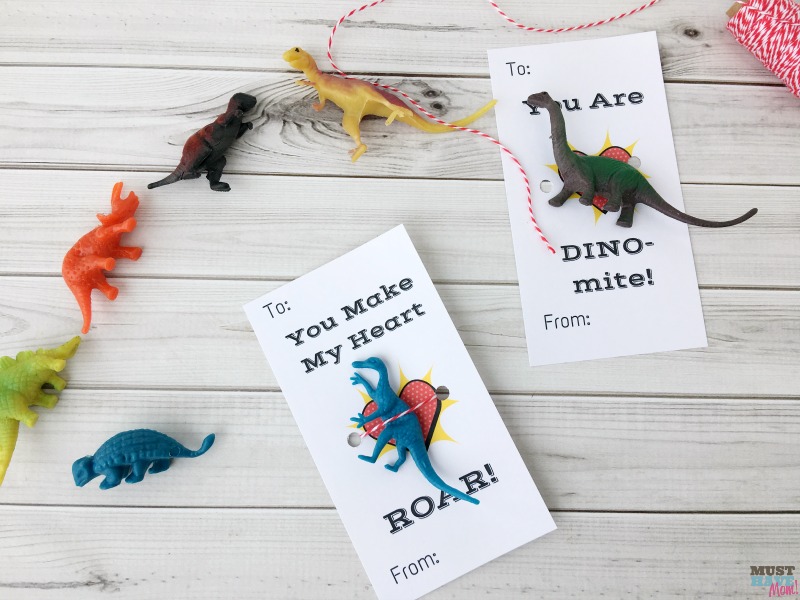 Dinosaur Free Printable Kids Valentine Cards Must Have Mom