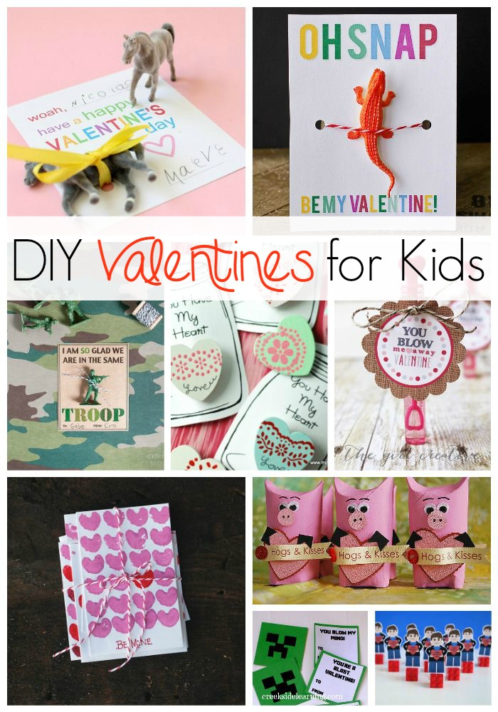 DIY Valentines for kids to make and give