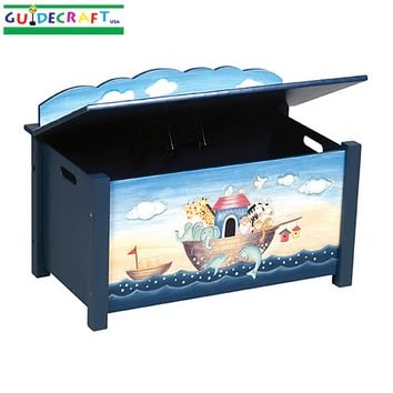 guidecraft farm friends toy box