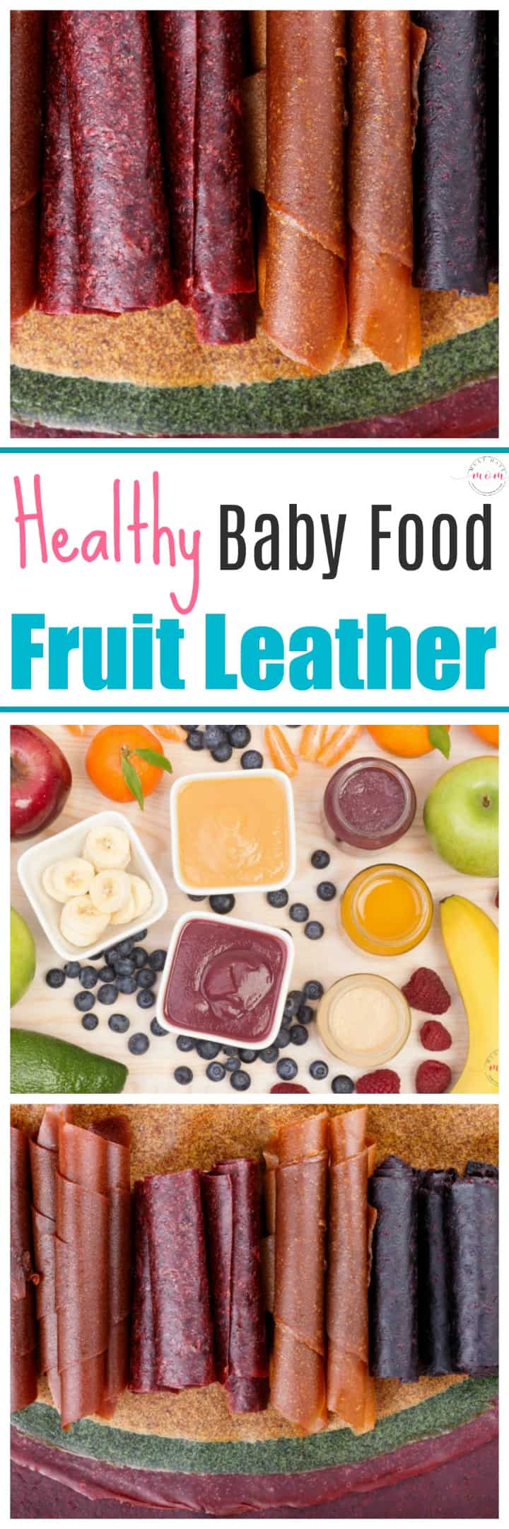 Uses for leftover baby food! Baby food fruit leather recipe. Super easy and healthy toddler snack idea!