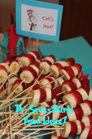 Dr Seuss Birthday Party Dr Seuss Party Food Ideas More