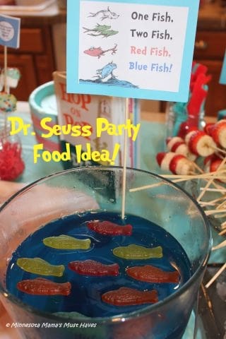 One fish Two fish blue jello