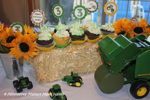 John Deere Tractor Birthday Party Food Games Favors More