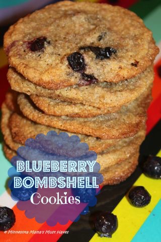 Blueberry Bombshell Cookie Recipe