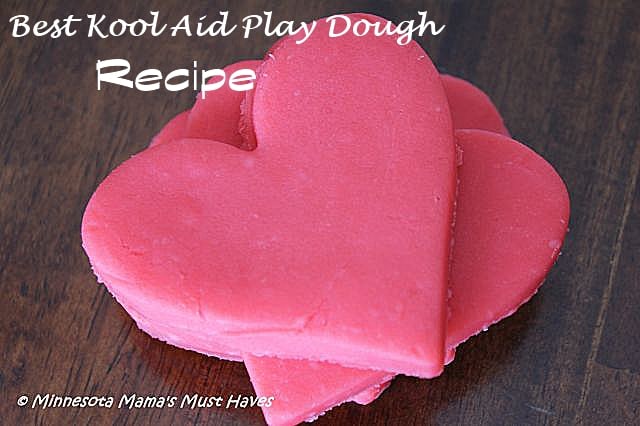 BEST Kool Aid Playdough Recipe!