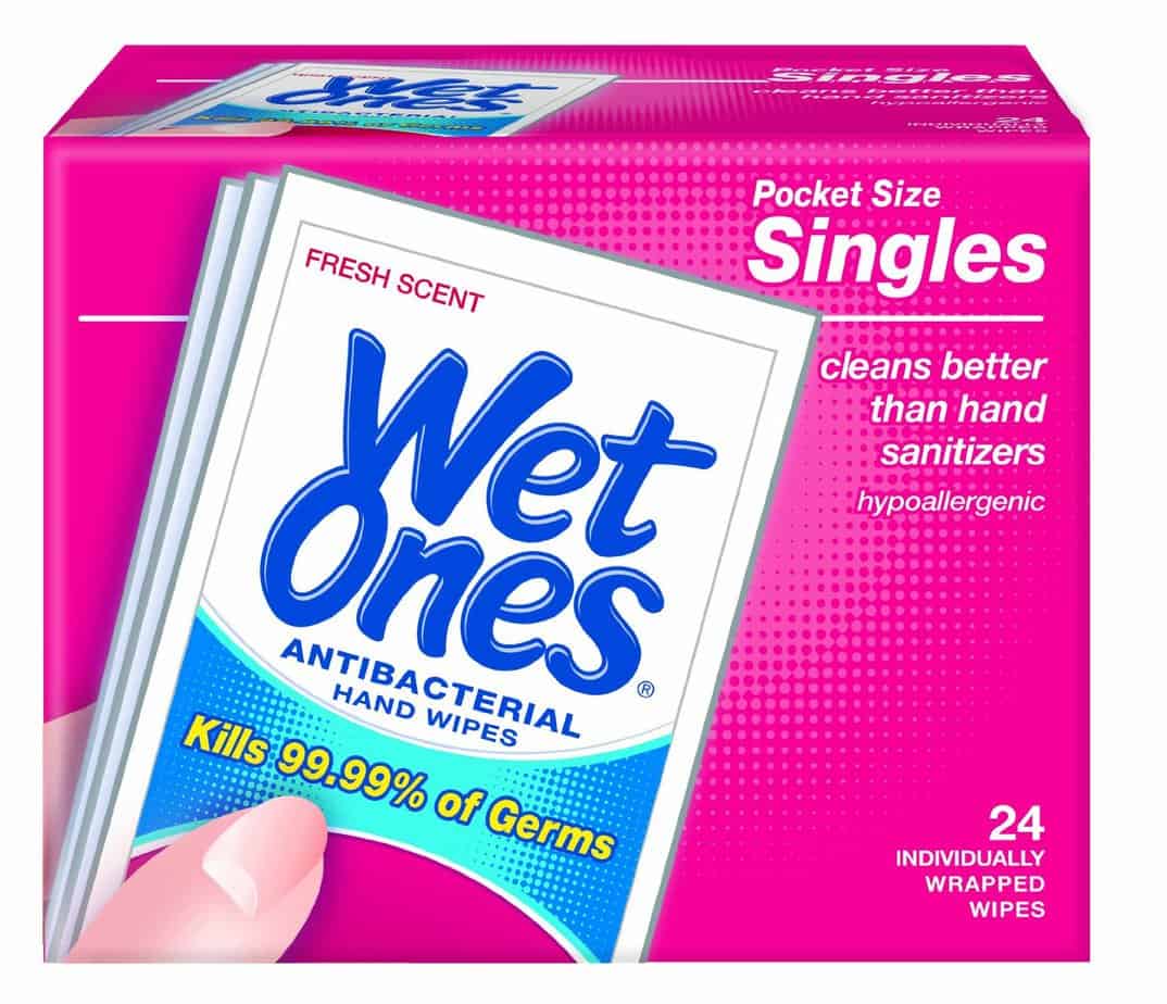 Wet Ones Antibacterial Hand Wipes