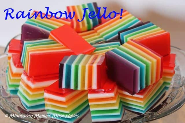 Rainbow Jello