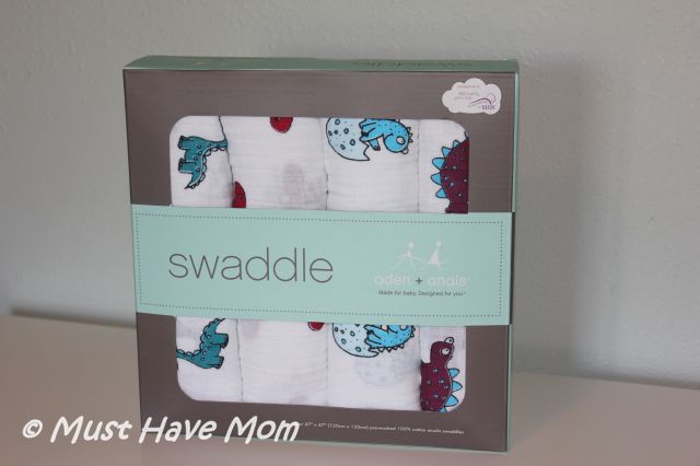 aden and anais dinosaur swaddle