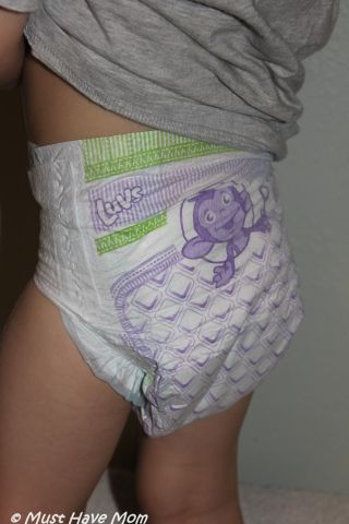 NEW! Luvs Nightlock Diapers Keep Baby Dry All Night Long! {Review