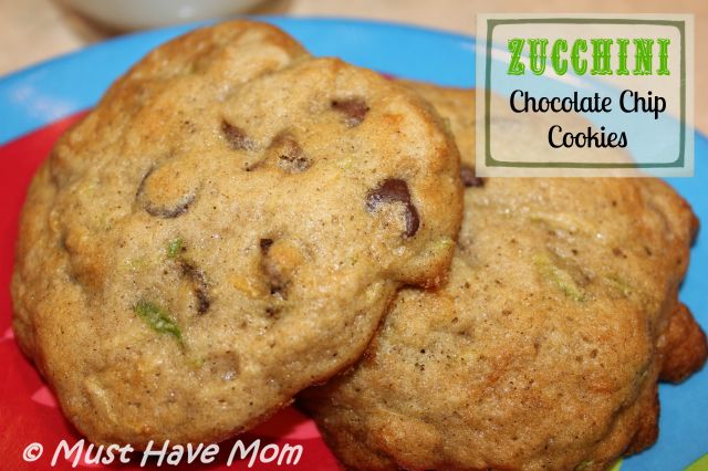 Zucchini Chocolate Chip Cookies Recipe!