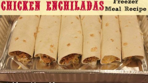 Chicken Enchiladas Freezer Meal Recipe Must Have Mom