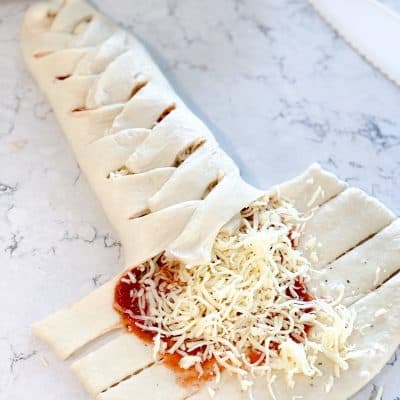 Pepperoni Pizza Braid Freezer Meal Recipe