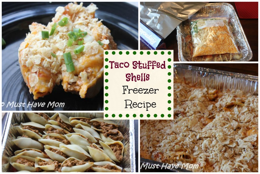 Taco Stuffed Shells Freezer Recipe