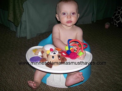 Must Haves For Mom & Baby Event: Bumbo Floor Seat & Play Tray ...