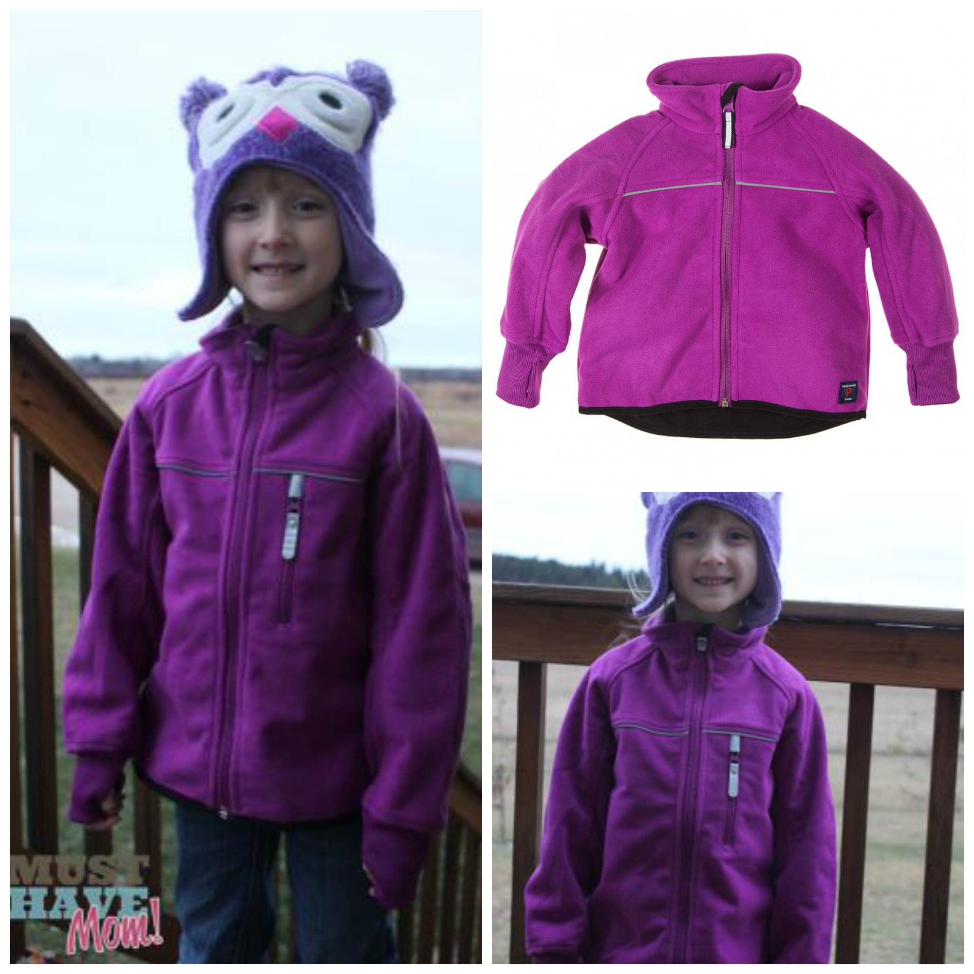 Kids Winter Jacket LittleSpring Boys Fleece Jacket With Hooded Zip