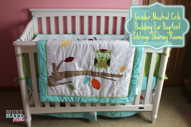 Baby S Crib Bedding Reveal Choosing Gender Neutral Crib Bedding