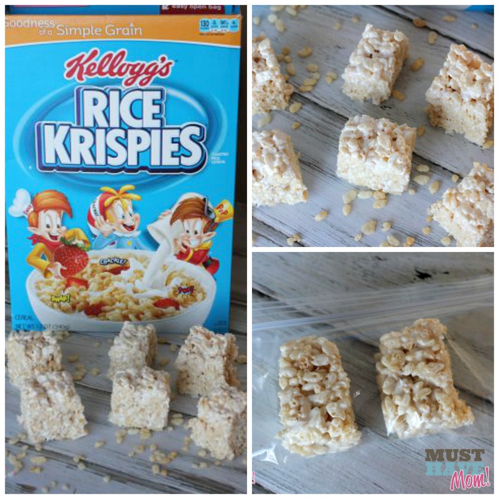 Easy On The Go Snacks For Kids - Rice Krispies Treats