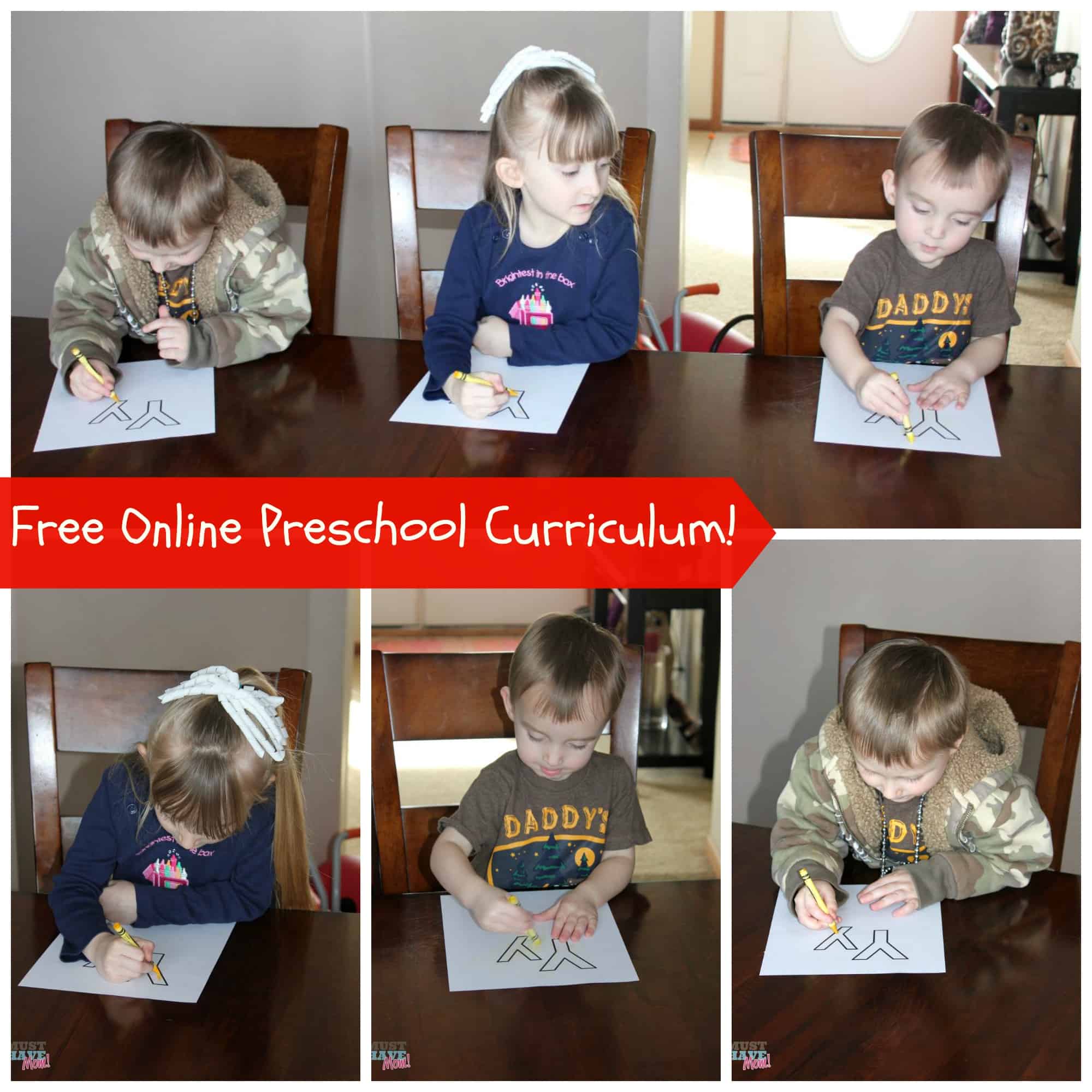 Free Online Preschool Curriculum! Daily Classes & Free Printables!