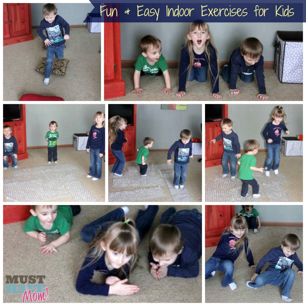 Fun and Easy Indoor Exercises For Kids