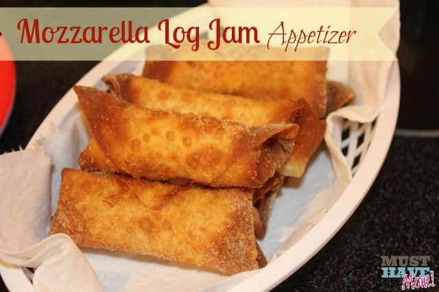 Mozzarella Log Jam Appetizer Recipe