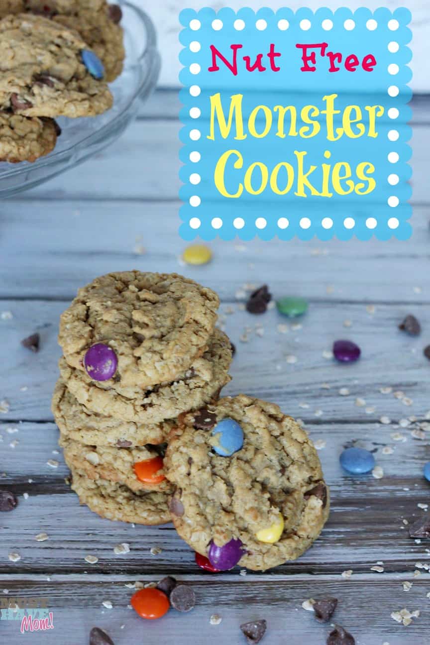 Nut Free Monster Cookies Recipe