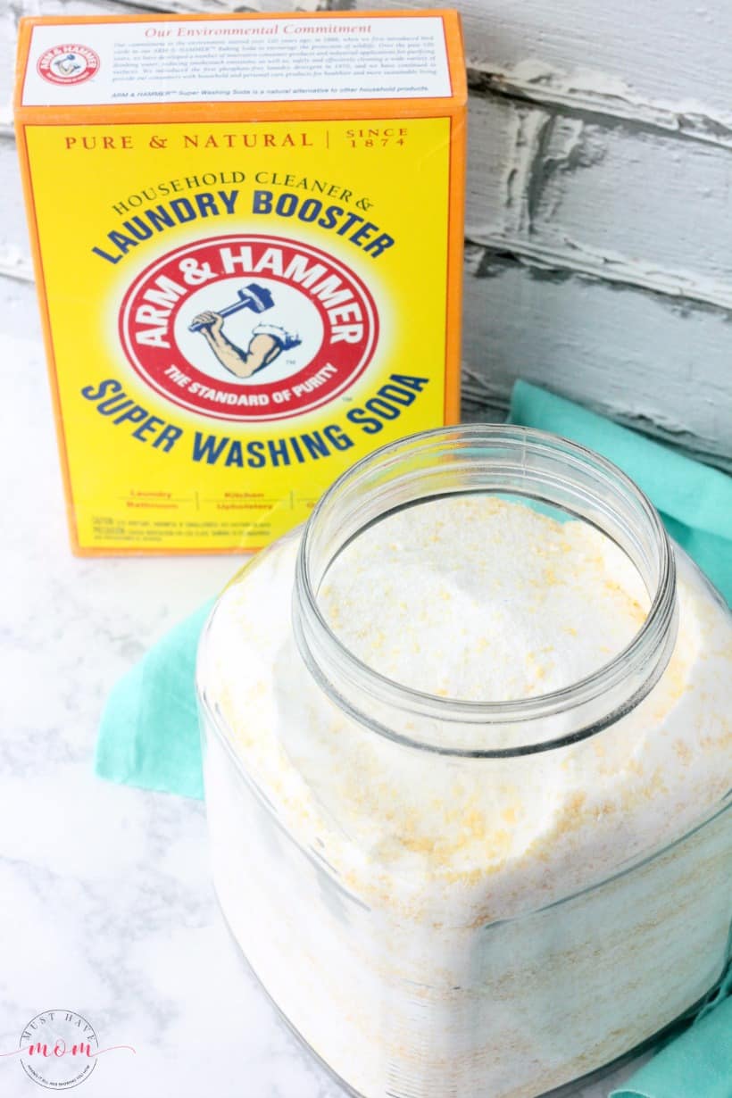 Homemade Laundry Detergent Recipe! $25 For A Year Supply ...