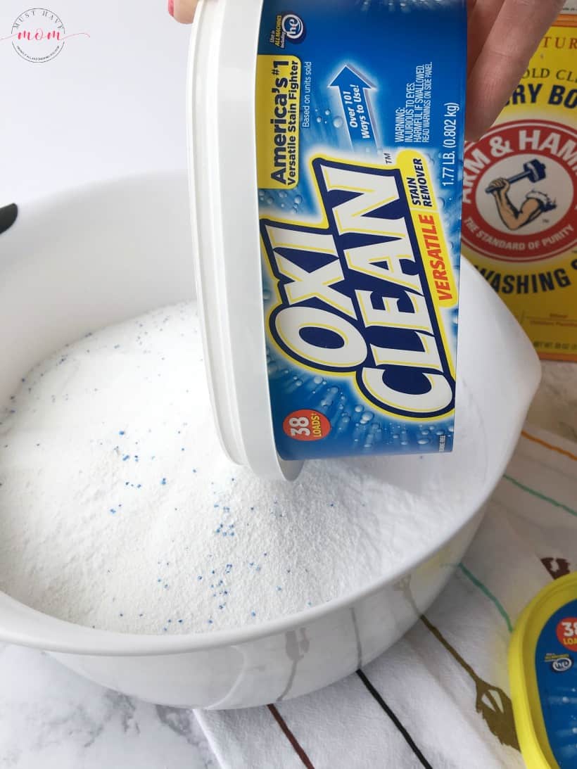 laundry soap with oxiclean - Must Have Mom