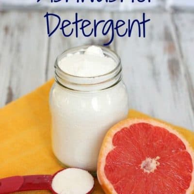 homemade dishwasher detergent