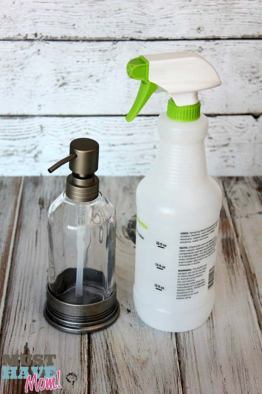 DIY All Purpose Cleaner With Essential Oil + DIY Glass Spray Bottle - Must  Have Mom