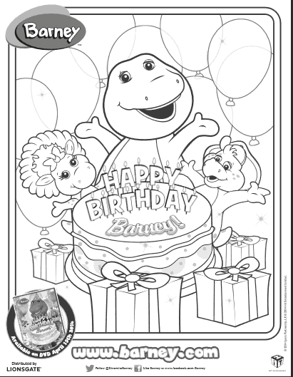 Barney Train Coloring Pages Coloring Pages