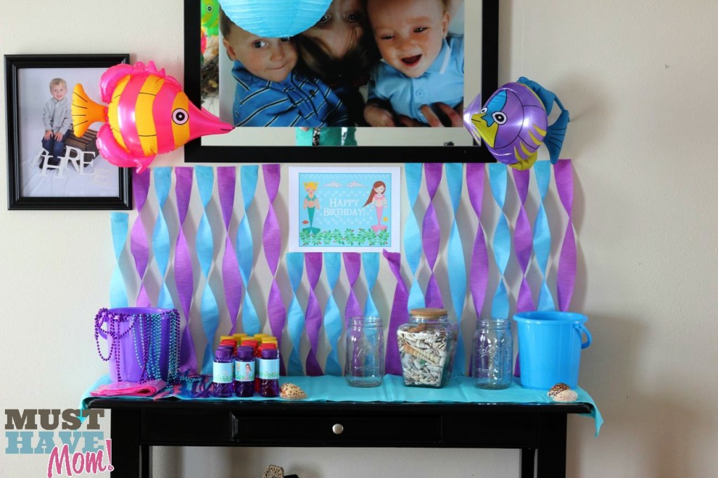 Mermaid Party Decor - Must Have Mom