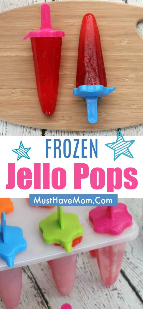 frozen jello pops