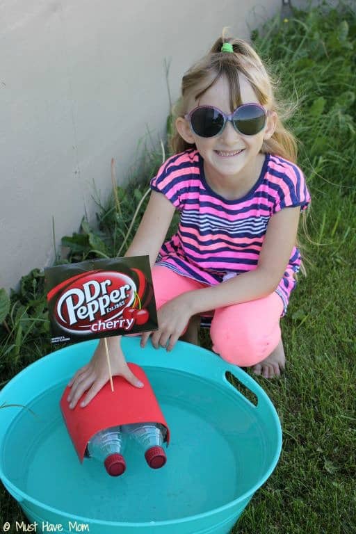 Dr Pepper Boat Craft - Must Have Mom