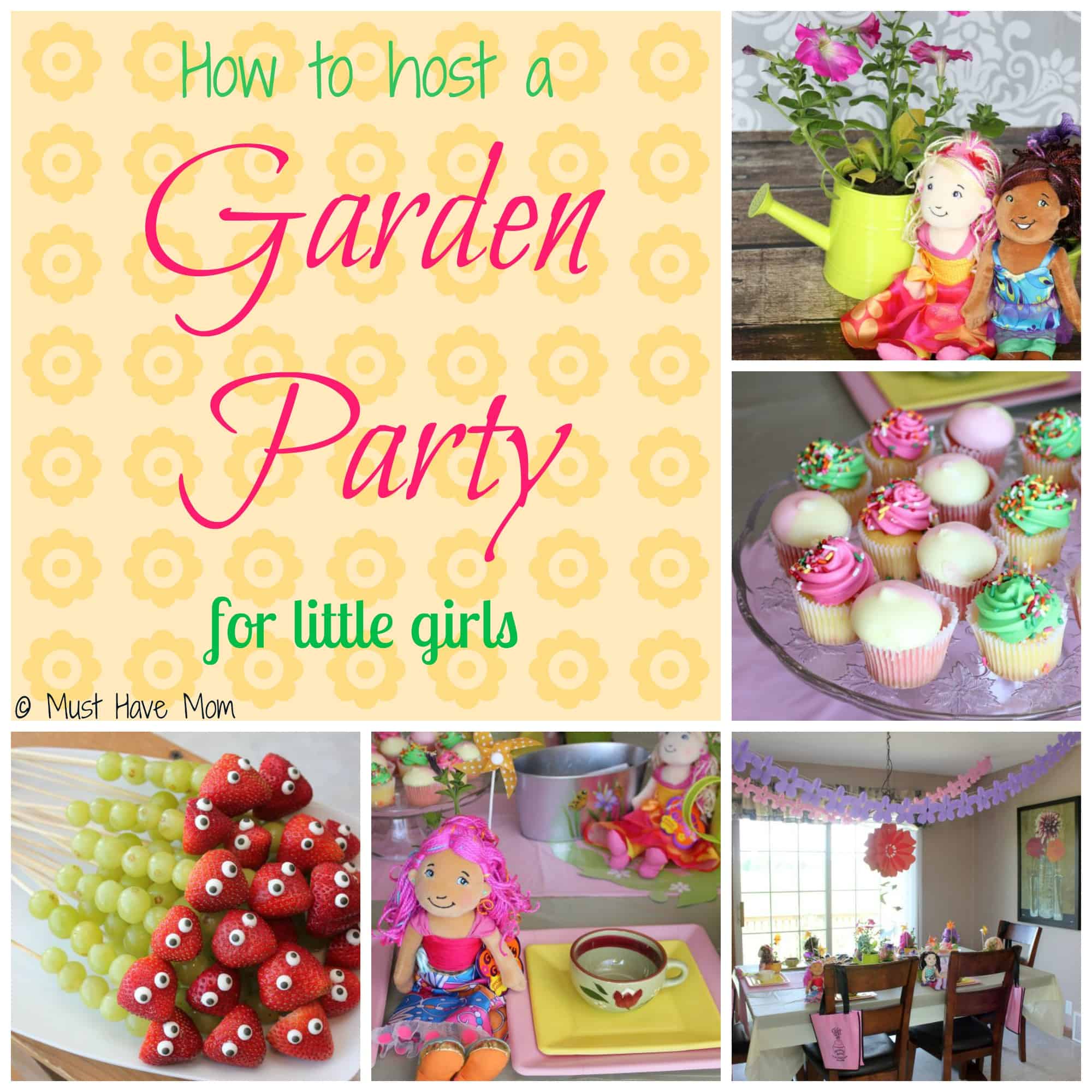 How To Host A Garden Party For Little Girls