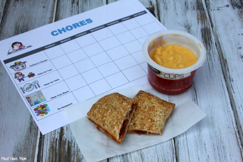 After School Chore Chart & Re-Fuel! #FoodMadeSimple #Shop