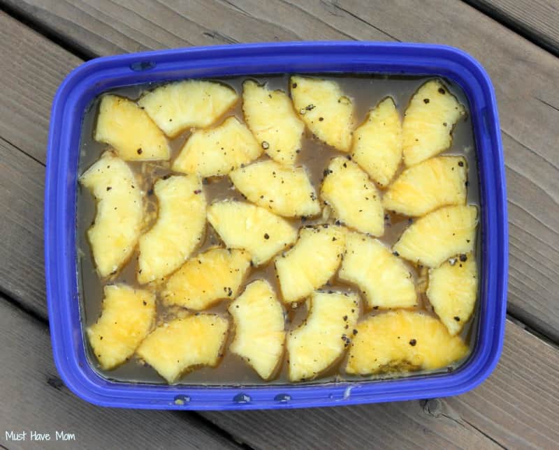 Grilled Pineapple Marinade - Must Have Mom