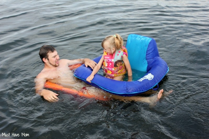 swimways papasan spring float