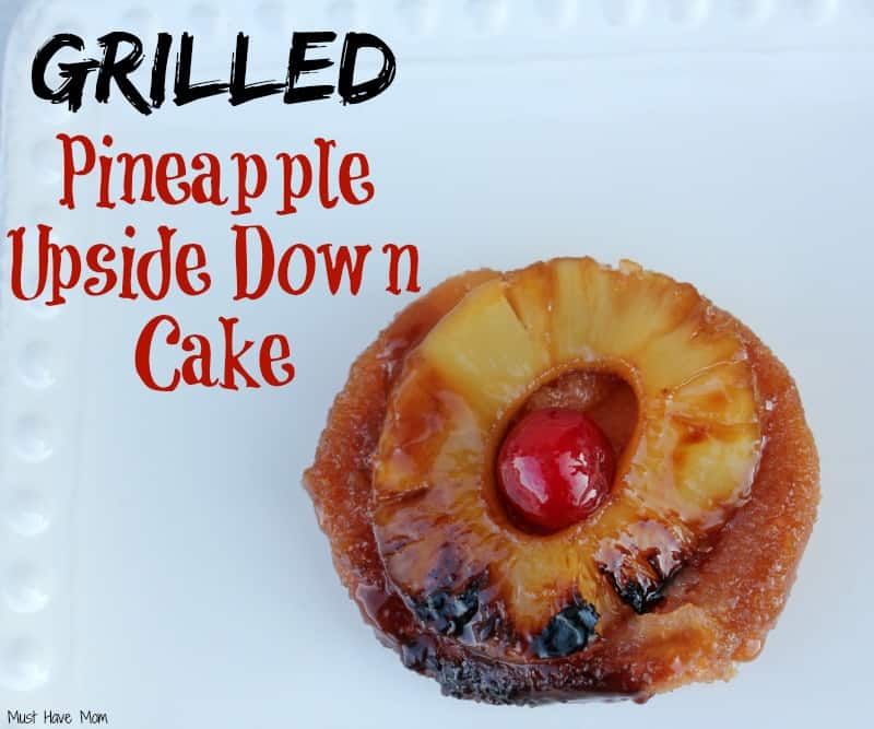 Grilled Pineapple Upside Down Cake Recipe