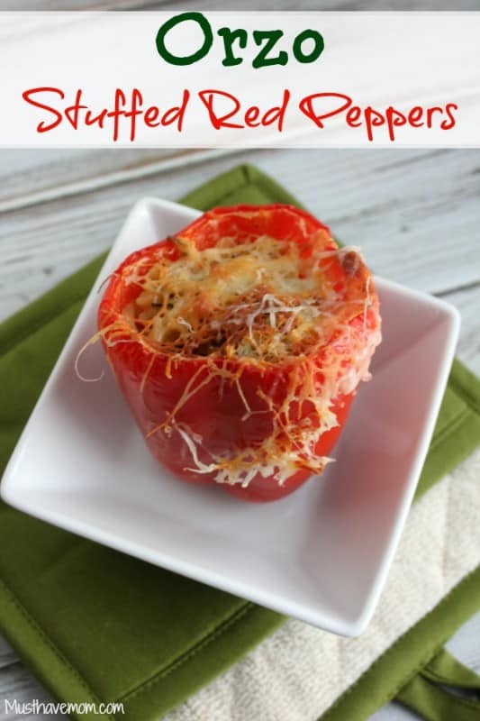 Orzo Stuffed Peppers Recipe