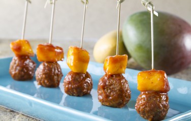 chipotle mango meatballs