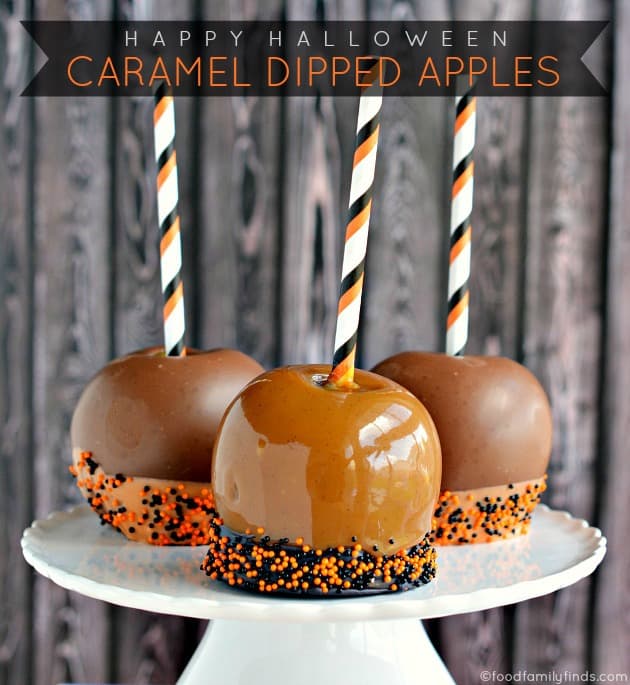Food-Family-Finds-Homemade-Halloween-Caramel-Apples