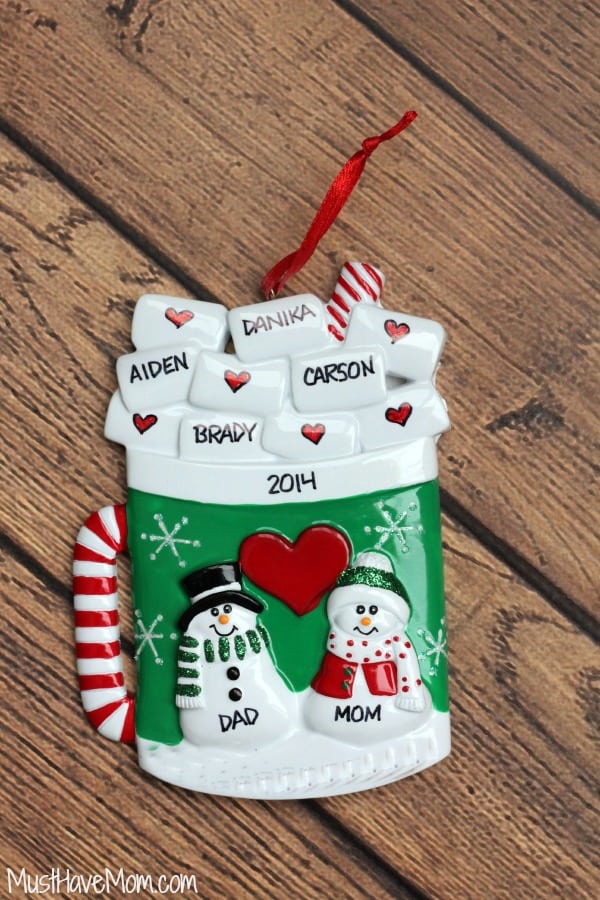 Personalized Christmas Ornaments + Giveaway!